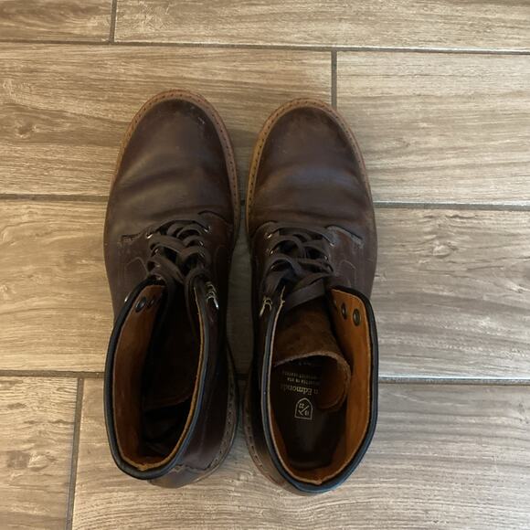 Allen Edmonds Higgins Mill 10 D Brown Boot Chromexcel Leather main image 7